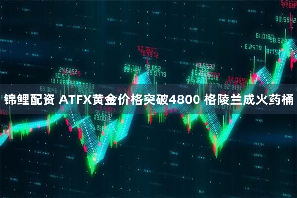 锦鲤配资 ATFX黄金价格突破4800 格陵兰成火药桶