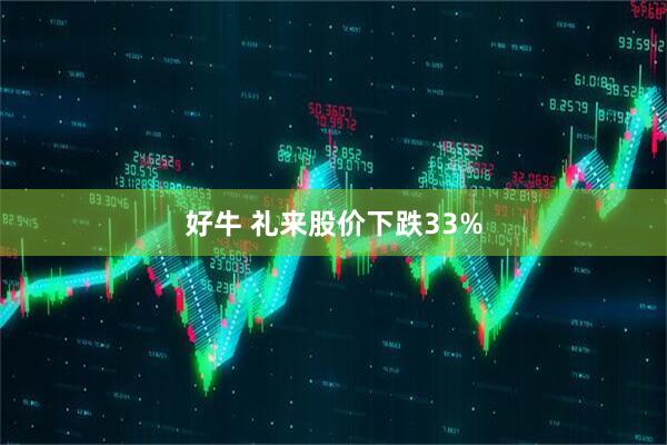 好牛 礼来股价下跌33%